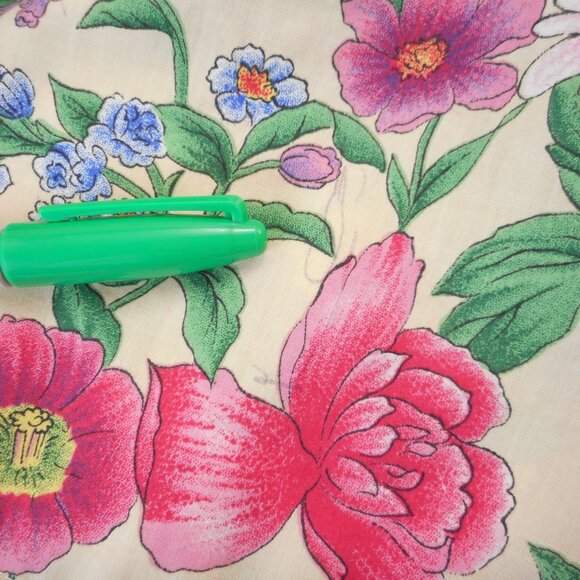 Vintage Rachels Kids Dress Size 5 Floral Button-up Front 90s Collar Garden Party - Picture 9 of 10